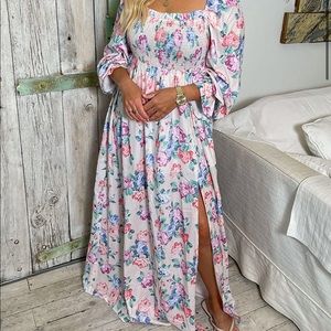 Floral Maxi - Elle Darby In The Style - US10/UK14